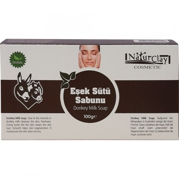 Naturclay Eşek Sütü Sabunu 100 gr 2 Adet ürün görseli 1