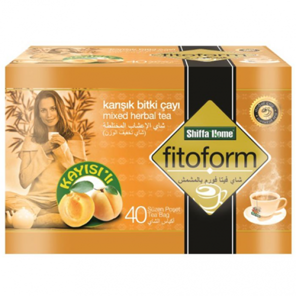 Shiffa home Fitoform Kayısılı Karışık Bitki Çayı 40 poşet ürün görseli 1