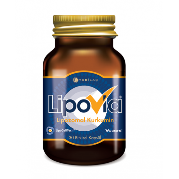 Lipovia Lipozomal Kurkumin 30 Kapsül ürün görseli 1
