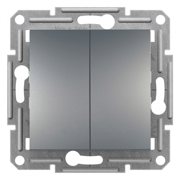 Schneider Asfora Komütatör Çelik EPH0300162 (ÇERÇEVESİZ) ürün görseli 1