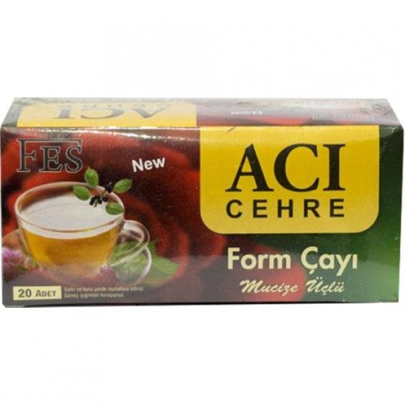 FES Acı Cehre Form Çayı 20li Süzen Poşet Fes ürün görseli 1
