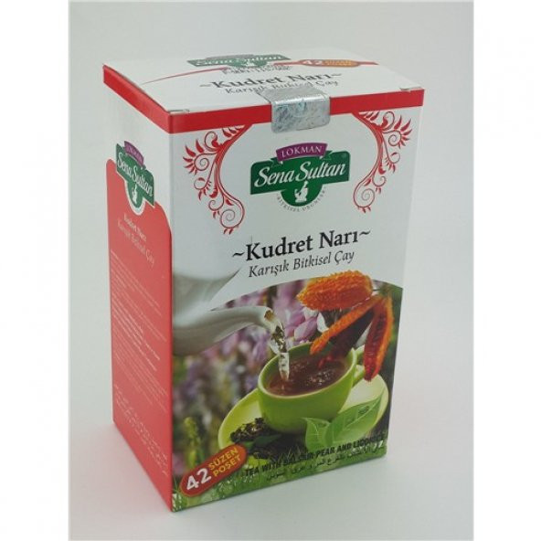 Lokman Sena Sultan Kudret Narlı Meyan Köklü Karışık Çay (84 Gr.) 42Li Süzen Poşet Mda ürün görseli 1