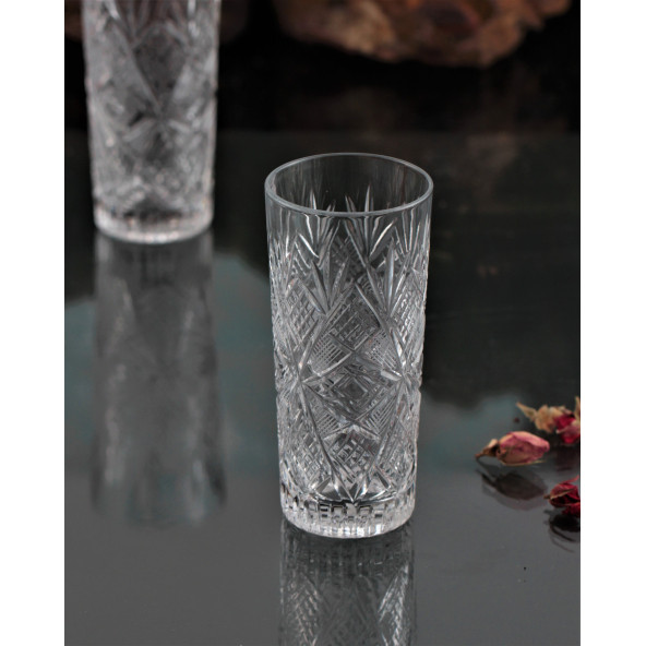 Kikovski 6 lı Limonata (Rakı) Bardağı Takımı - Göz Dekor ürün görseli 1
