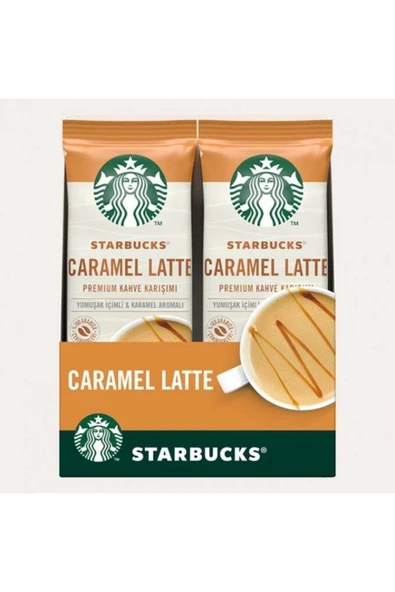 Starbucks Caramel Latte Kahve Karışımı 21.5 Gr X 10 Paket ürün görseli 1