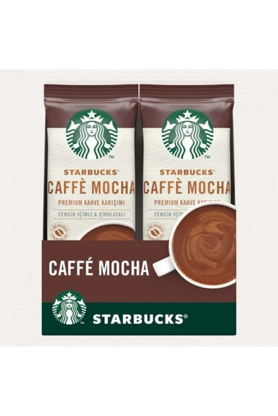 Starbucks Caffe Mocha Premium Kahve Karışımı 22 Gr X 10 Paket ürün görseli 1