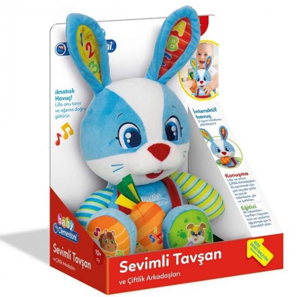 Clementoni Baby Sevimli Tavşan ürün görseli 1