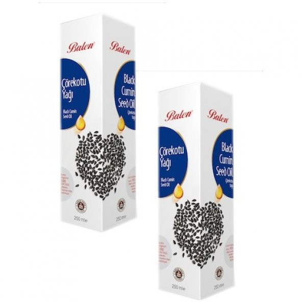 Balen Çörekotu Yağı Soğuk Press 250 ml x 2 ürün görseli 1