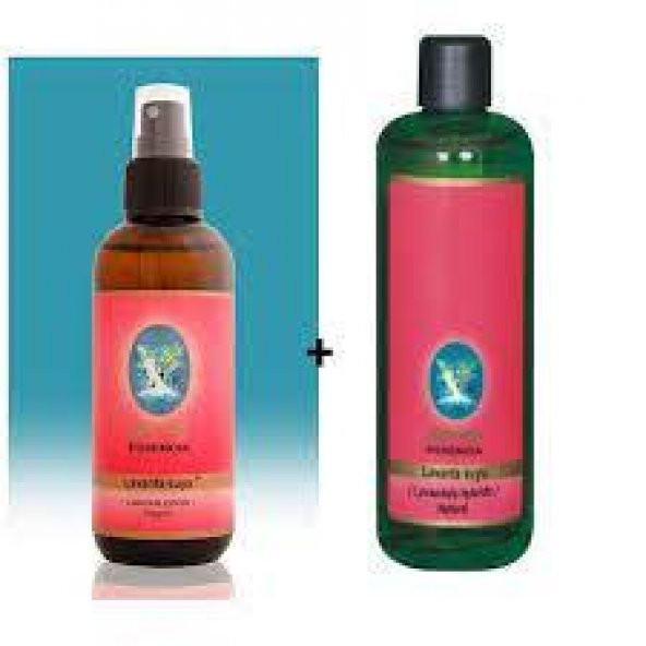 Nuka Lavanta Suyu Cam Şişe 250 ML + Sprey Şişe 100 ML ürün görseli 1