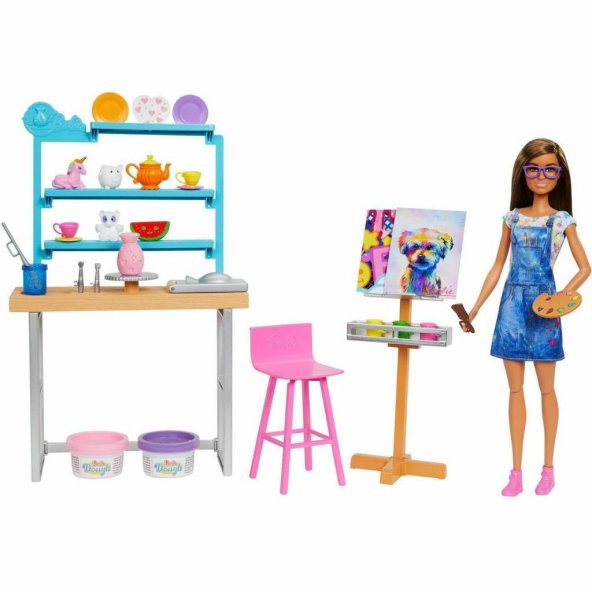 Barbie Welness Işıltı Dolu Spa Günü HCM85 Lisanslı Ürün ürün görseli 1