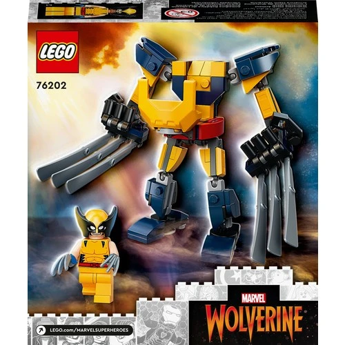 Lego Marvel Wolverine Robot Zırhı 76202 - Resim 4