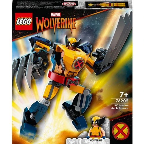 Lego Marvel Wolverine Robot Zırhı 76202 - Resim 3