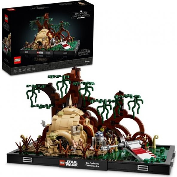 LEGO Lego® Star Wars™ Dagobah™ Jedi Eğitimi Diyoraması 75330 - Yetişkinler Için Koleksiyonluk Sergileme Modeli Yapım Seti (1000 Parça) ürün görseli 1