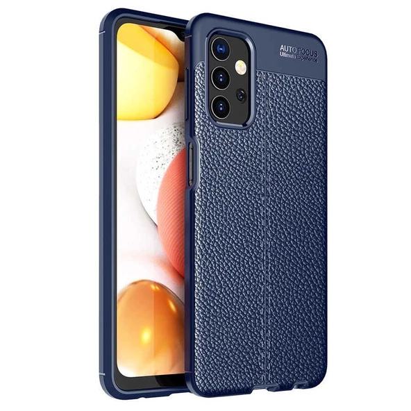 Gpack Samsung Galaxy A23 Kılıf Niss Silikon Deri Görünümlü KorumalıNano Glass ürün görseli 1