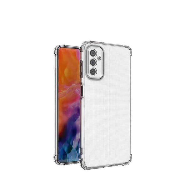 Gpack Samsung Galaxy M23 Kılıf Süper Silikon Kamera Korumalı Şeffaf ürün görseli 1