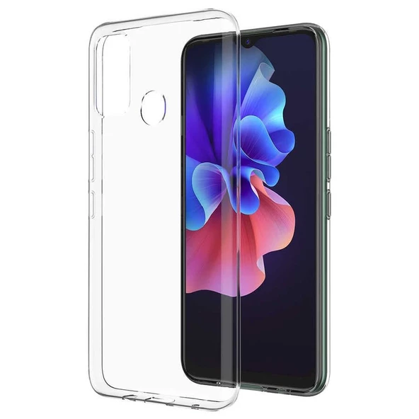 Gpack Tecno Spark 7T Kılıf Süper Silikon Lüx Korumalı Şeffaf ürün görseli 1