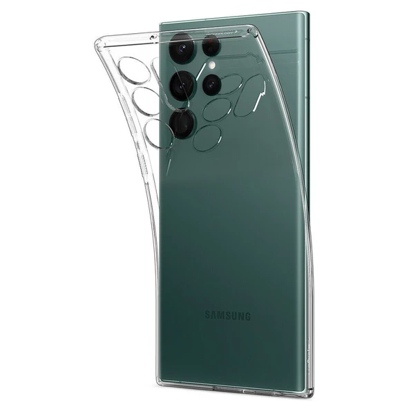 Gpack Samsung Galaxy S22 Ultra Kılıf Süper Silikon Lüx Kamera Korumalı Şeffaf ürün görseli 1