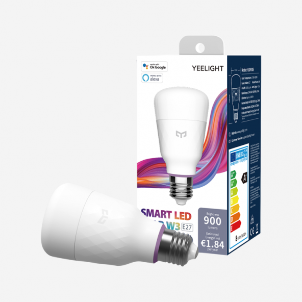Yeelight W3 LED Akıllı Ampul E27 (Ayarlanabilir Sarı) ürün görseli 1