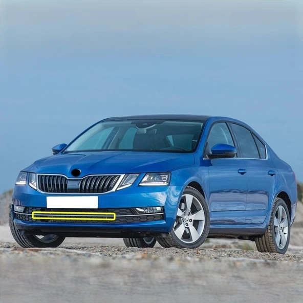 Skoda Octavia 18-20 Ön Tampon Orta Izgara Krom Çıta Orj Tip 5E0853551 ürün görseli 1