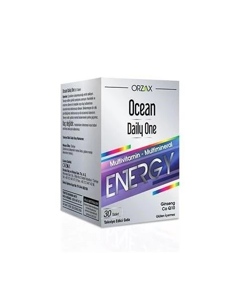 Orzax Ocean Daily One Energy 30 Tablet - Resim 2