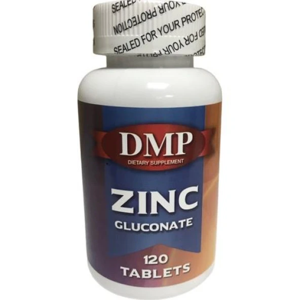 Dmp Zinc Gluconate Çinko Glukonat 120 Tablet ürün görseli 1