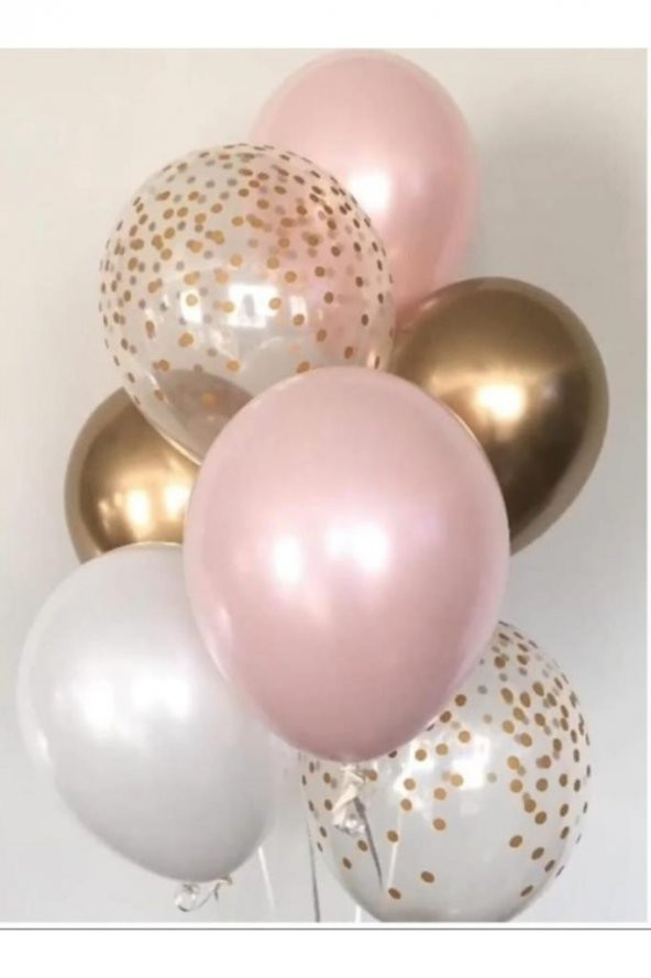 Beysüs Pembe Gold Balon Demeti ürün görseli 1