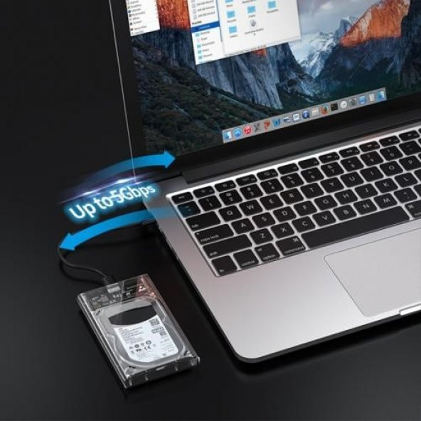 Netac WH11 2,5 USB 3.0 Hard Disk Kutusu - Resim 4