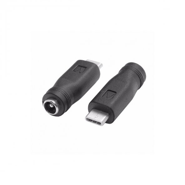 5.5x2.5 mm DC Dişi to USB Type-C DC Erkek Uç Çevirici ürün görseli 1