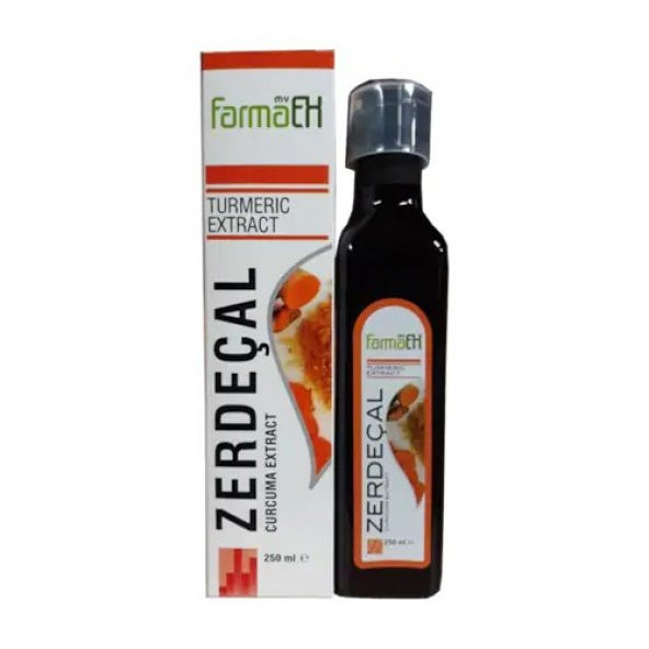 Farmaex Zerdeçal Curcumin Ekstrakt 250 ml ürün görseli 1