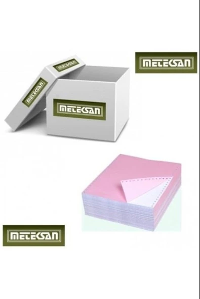 Meteksan Sürekli Form Kağıdı 1 Nüsha 11x24 Cm 60 GR 200 Li ürün görseli 1