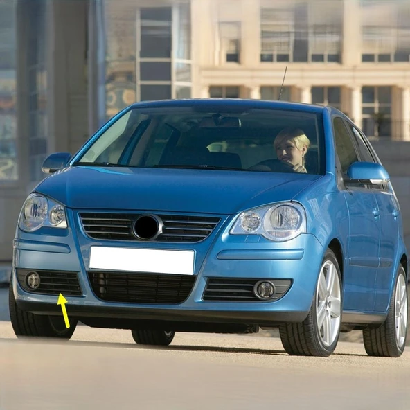 VW Polo 2005-2009 Ön Tampon Sağ Sis Farı Kapağı 6Q0853666H ürün görseli 1