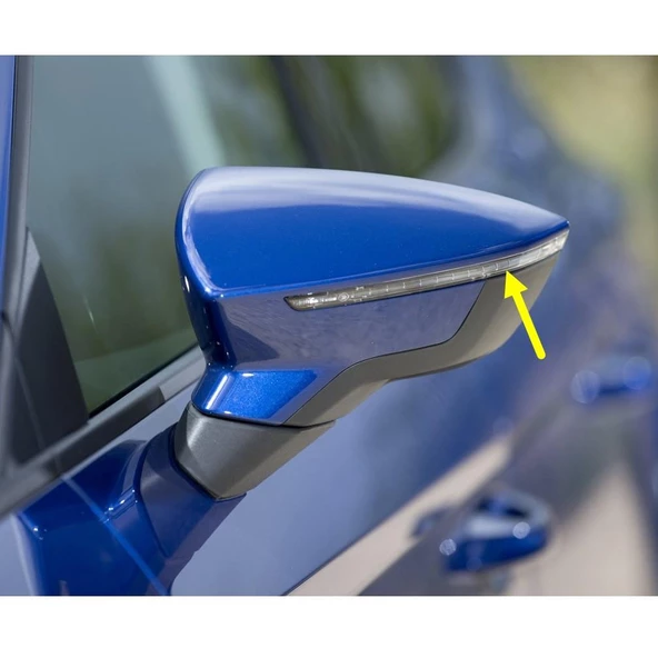 Seat Leon 3 2013-20 Sol Dış Dikiz Aynası Sinyal Lambası Led 5F0949101A ürün görseli 1