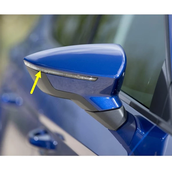 Seat İbiza 2018-22 Sağ Dış Dikiz Aynası Sinyal Lambası Led 5F0949102A ürün görseli 1