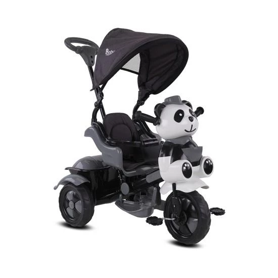 Babyhope 127 Little Panda 3 Tekerlekli İtmeli Bisiklet - Resim 7