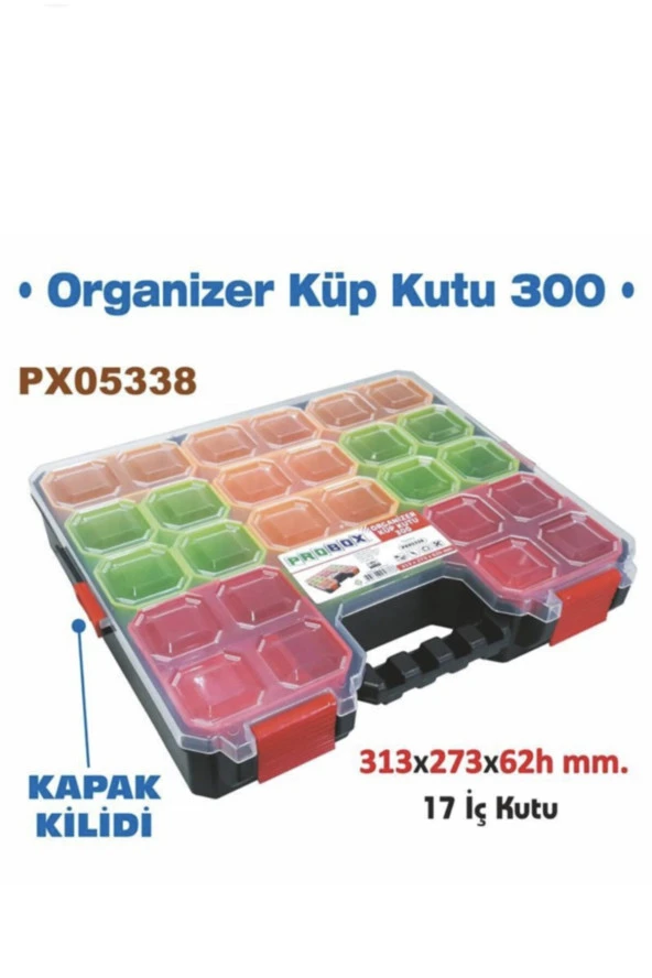 Px05338 Organizer Küp 30" 31.3x27.3x6.2cm ürün görseli 1
