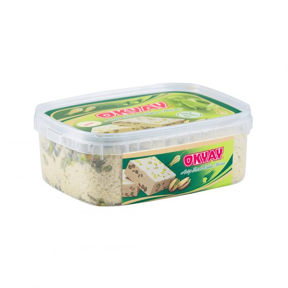Okyay Plastik Kutu Antep Fıstıklı Helva 360 G ürün görseli 1