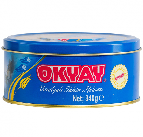Okyay Vanilyalı Teneke Helva 840 G ürün görseli 1
