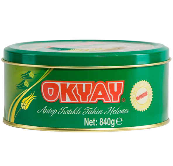 Okyay Antep Fıstıklı Teneke Helva 840 G ürün görseli 1