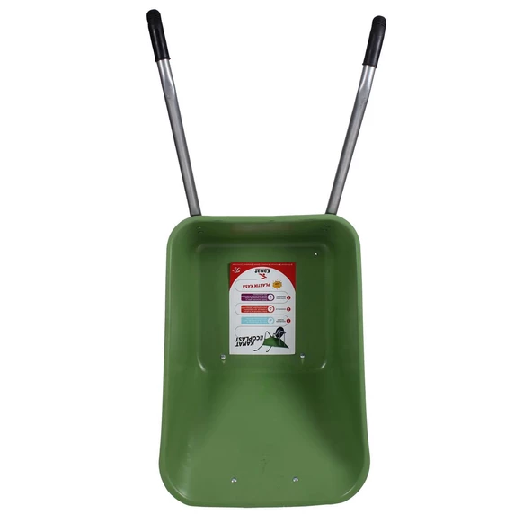 Kanat Ecoplast El Arabası -100 Litre - Resim 6