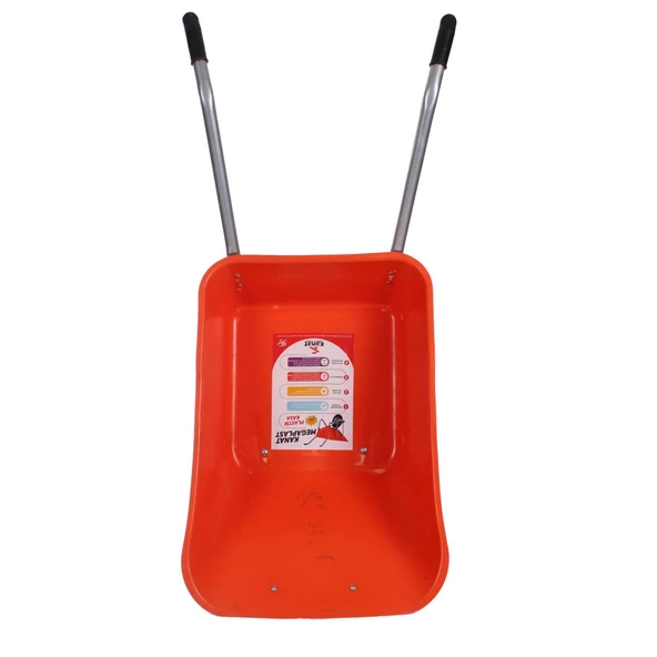 Kanat Megaplast El Arabası -100 Litre - Resim 2