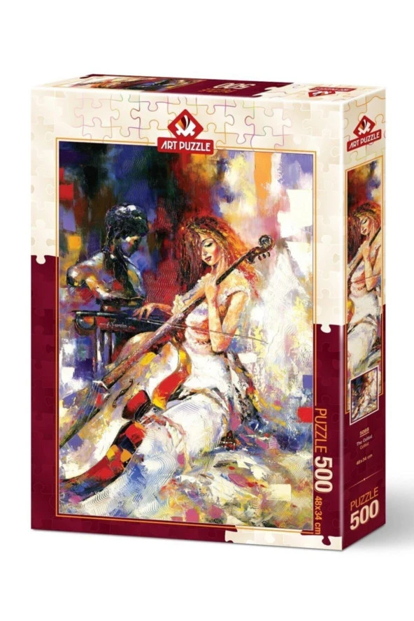 Art Puzzle Cellist 500 Parça Puzzle ürün görseli 1