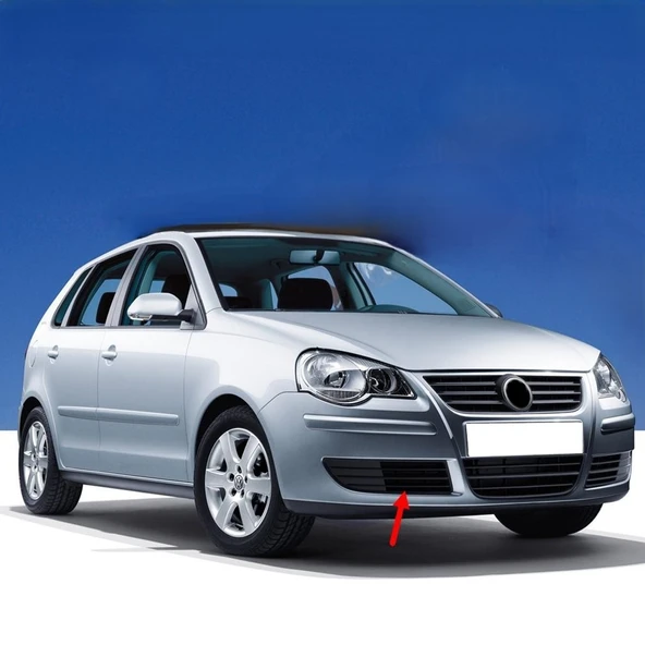 VW Polo 2005-2009 Ön Tampon Sağ Panjur Izgarası Kapağı 6Q0853666E ürün görseli 1
