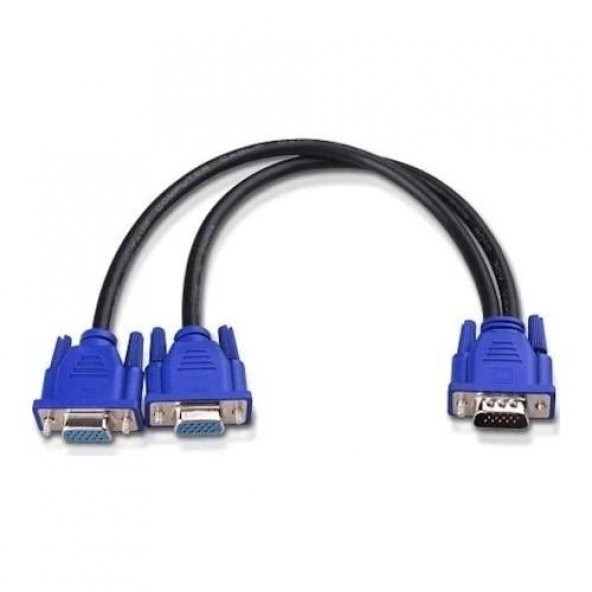 PrimeX PX-1170 Vga Y kablo, Vga to 2x Vga Çoklayıcı Kablo ürün görseli 1