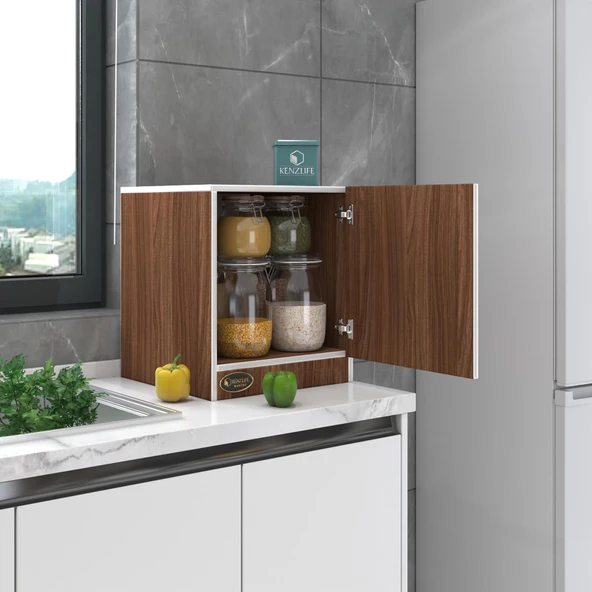 Kenzlife kapaklı mutfak dolabı melek29 cvz 039x029x29 banyo ofis komodin (m) ürün görseli 1