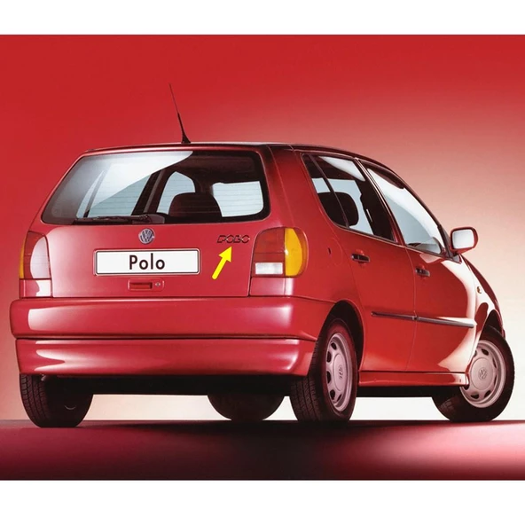 VW Polo HB 1994-2000 Arka Bagaj Kapağı Polo Yazısı 6N0853687E ürün görseli 1