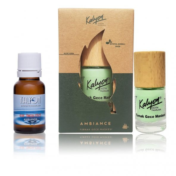 Kalyon Oje Çözücü+Kalyon Bitkisel Tırnak Gece Maskesi 11 Ml ürün görseli 1