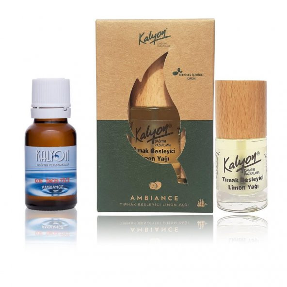 Kalyon Oje Çözücü+Kalyon Bitkisel Tırnak Besleyici Limon Yağı 11 Ml ürün görseli 1