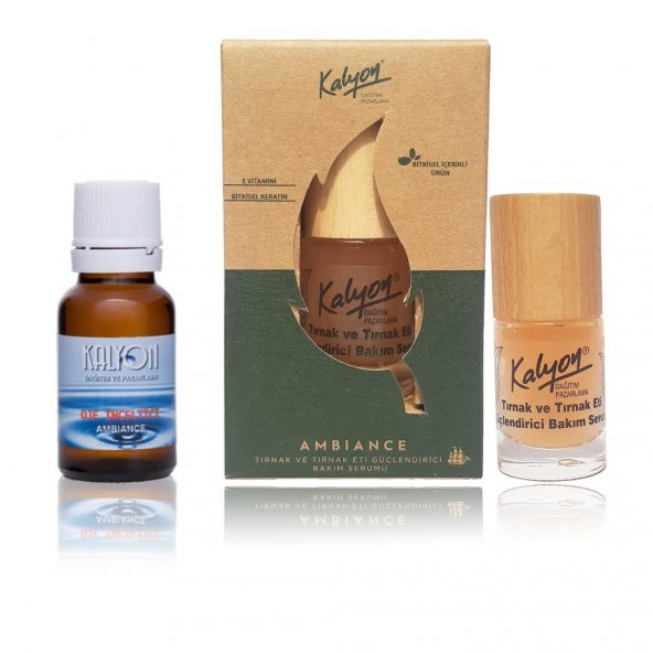 Kalyon Oje Çözücü+Kalyon Bitkisel Tırnak ve Tırnak Eti Güçlendirici Bakım Serumu 11 Ml ürün görseli 1