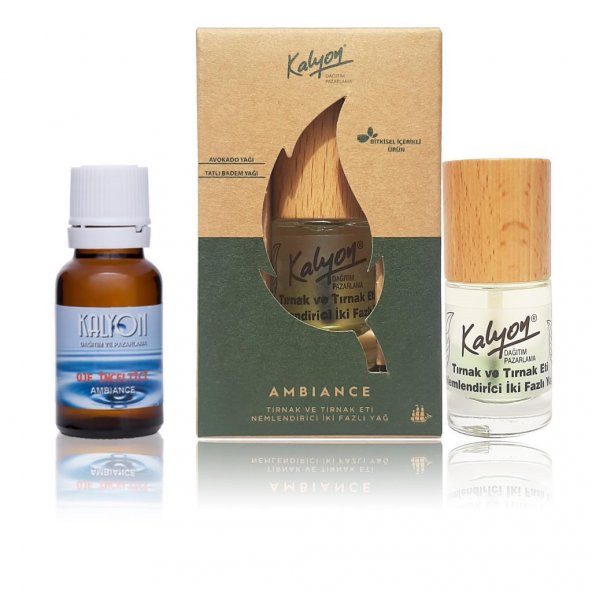 Kalyon Oje Çözücü+Kalyon Bitkisel Tırnak ve Tırnak Eti Nemlendirici İki Fazlı Yağ 11 Ml ürün görseli 1
