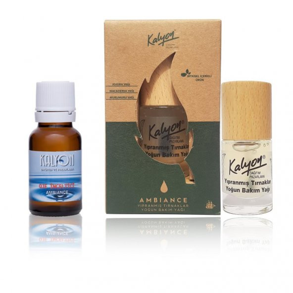 Kalyon Oje Çözücü+Kalyon Bitkisel Yıpranmış Tırnaklar Yoğun Bakım Yağı 11 Ml ürün görseli 1