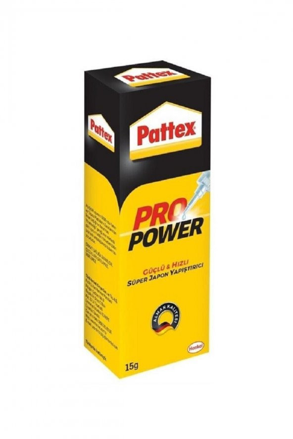 Pattex Pro Powwer Süper Japon Yapıştırıcı (15 Gr) ürün görseli 1